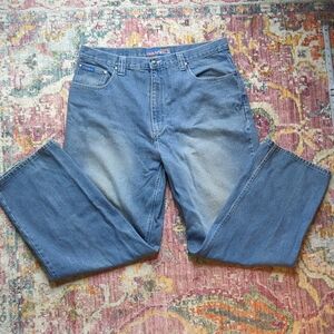 DNM Altitude Relaxed Fit Jeans Men’s W40 L32 Light Wash Denim Carpenter Style